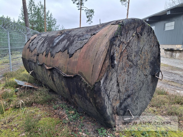 Zbiornik stalowy 10 m3 pod stację MPS ZSS-10 (wydołowany, odgazowany) 